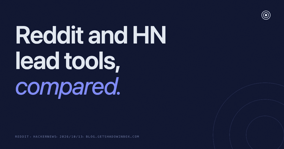 Best Tools to Find Leads on Reddit and Hacker News (2026)